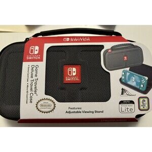 NEW Nintendo Switch Game Traveler Deluxe Travel Case - Black